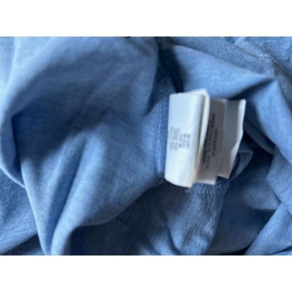 Men's Michael Kors Blue Cotton Polo Size Med - Picture 4 of 5